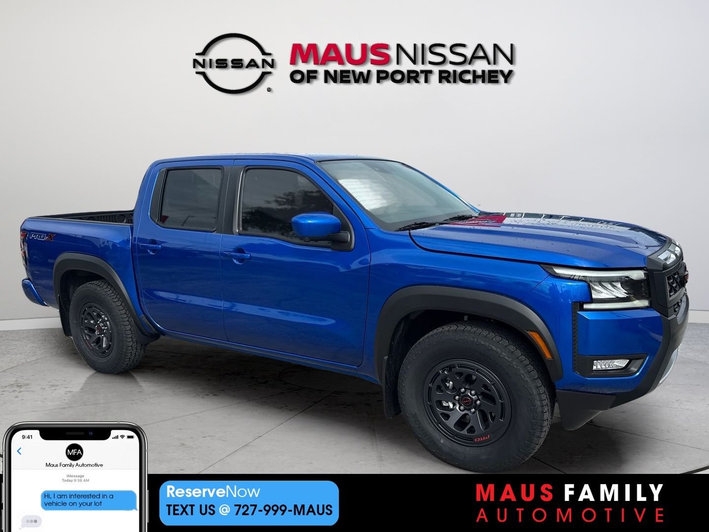 New 2026 Blue Nissan PRO-X image 1