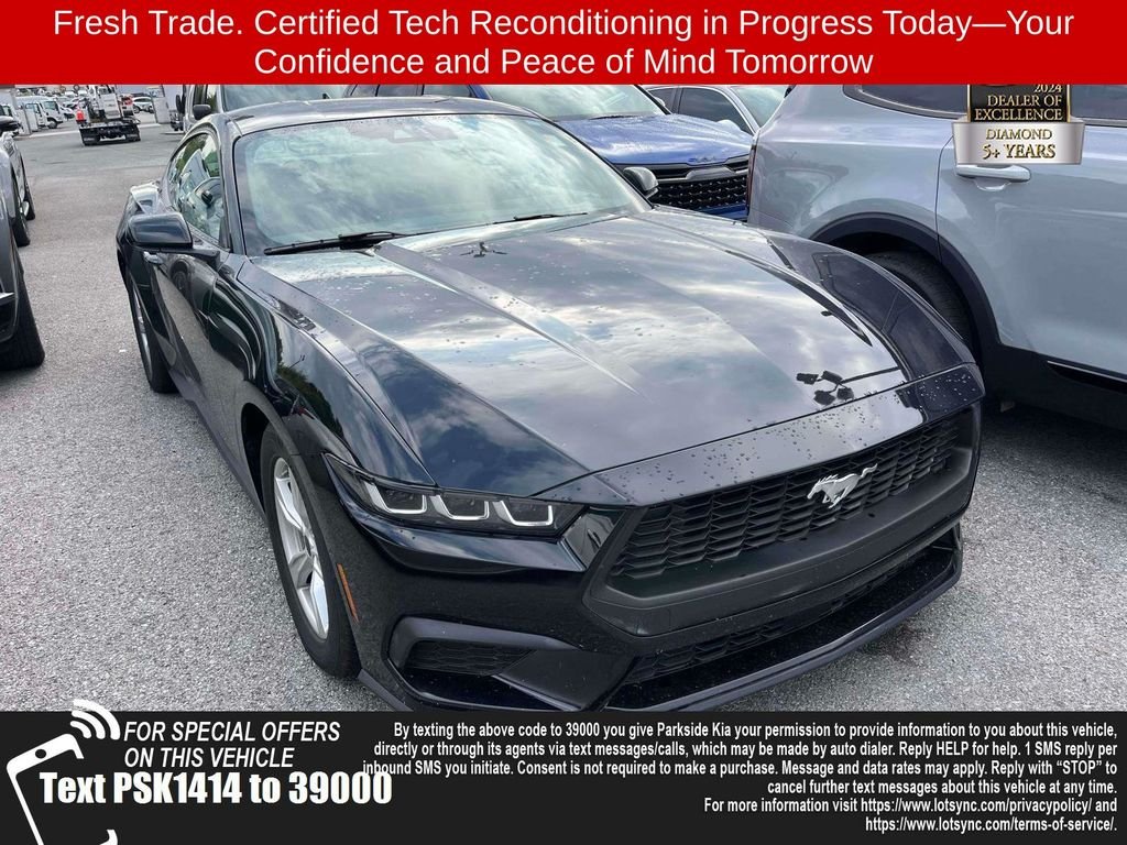 Used 2024 Black Ford EcoBoost image 1