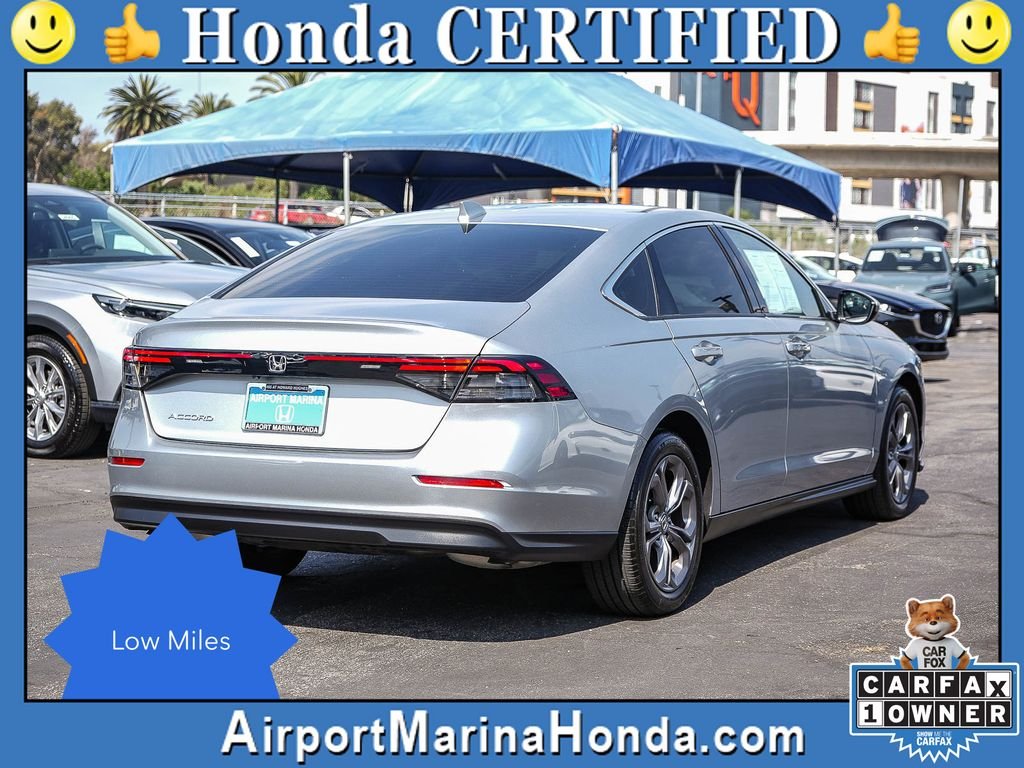 Certified Used 2023 Lunar Silver Metallic Honda 1.5T EX image 7