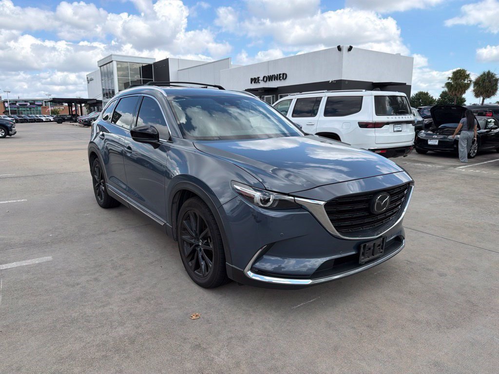 Used 2022 Polymetal Gray Metallic Mazda Carbon Edition image 1