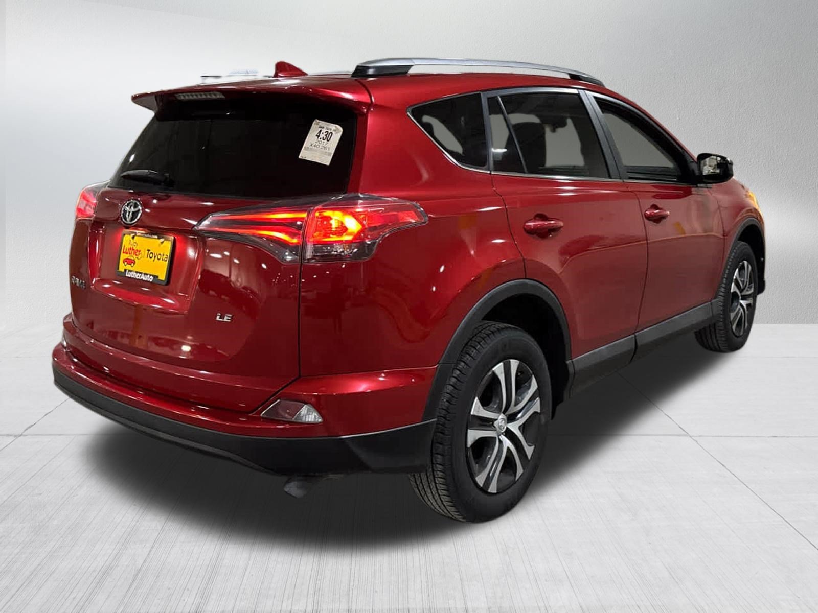Certified Used 2017 Barcelona Red Metallic Toyota LE image 6