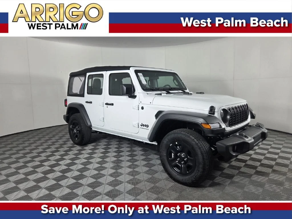 New 2027 Bright White Clearcoat Jeep Sport image 1