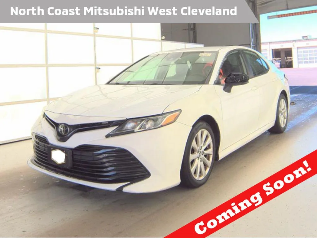 Used 2019 White Toyota LE image 1