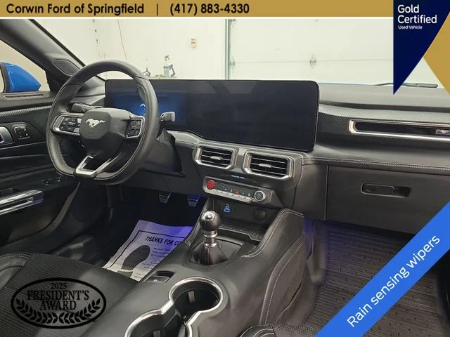 Certified Used 2024 Grabber Blue Ford GT Premium image 14