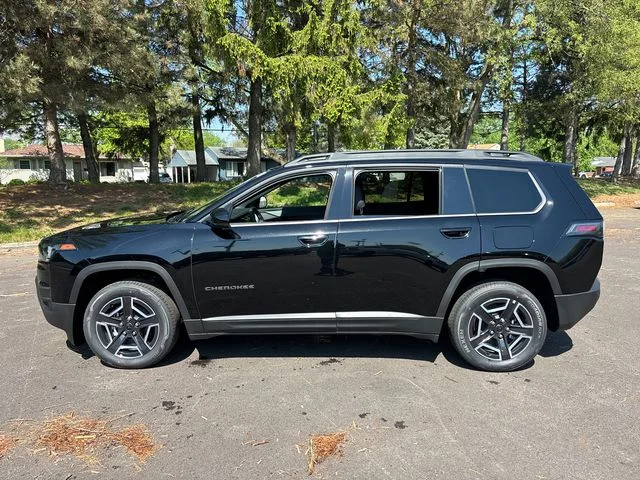 New 2026 Diamond Black Crystal Pearl-Coat Exterior Paint Jeep Limited image 3