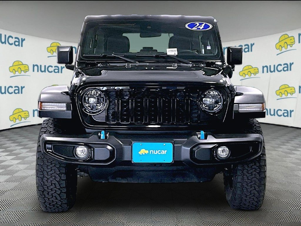 Used 2024 Black Jeep Willys 4xe image 2