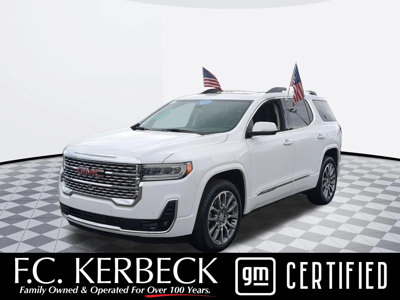 Used 2023 Summit White GMC Denali image 1