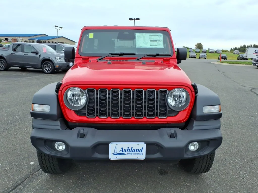 New 2026 Red Jeep Sport RHD image 2