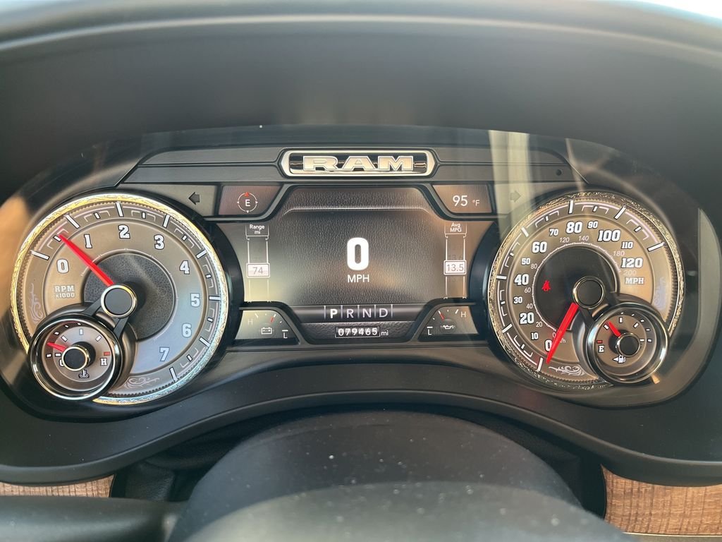 Used 2020 Ivory White Ram Laramie Longhorn image 14