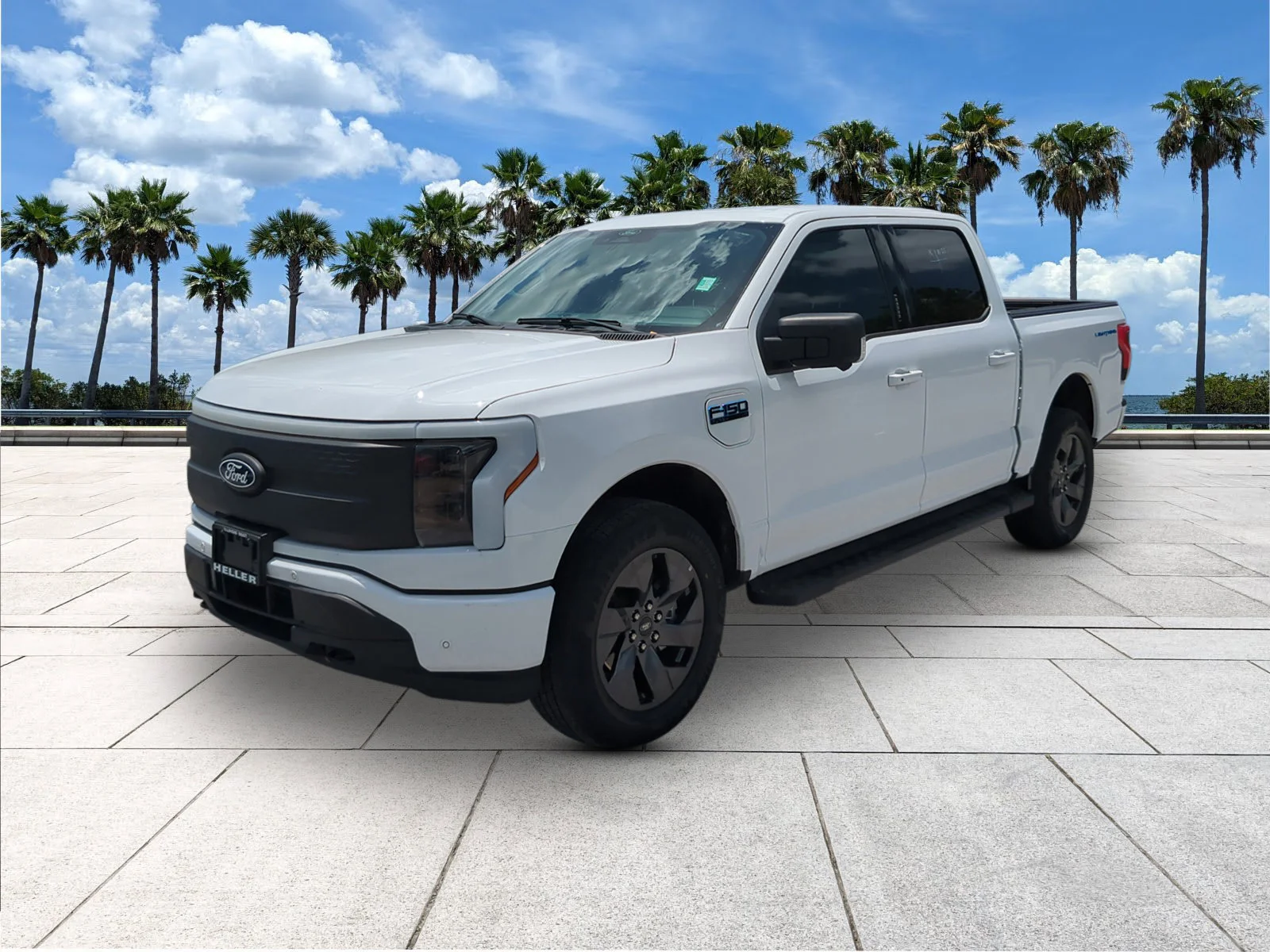 Used 2024 Ford F-150 Lightning Flash with VIN 1FT6W3L76RWG07775 for sale in Port Richey, FL