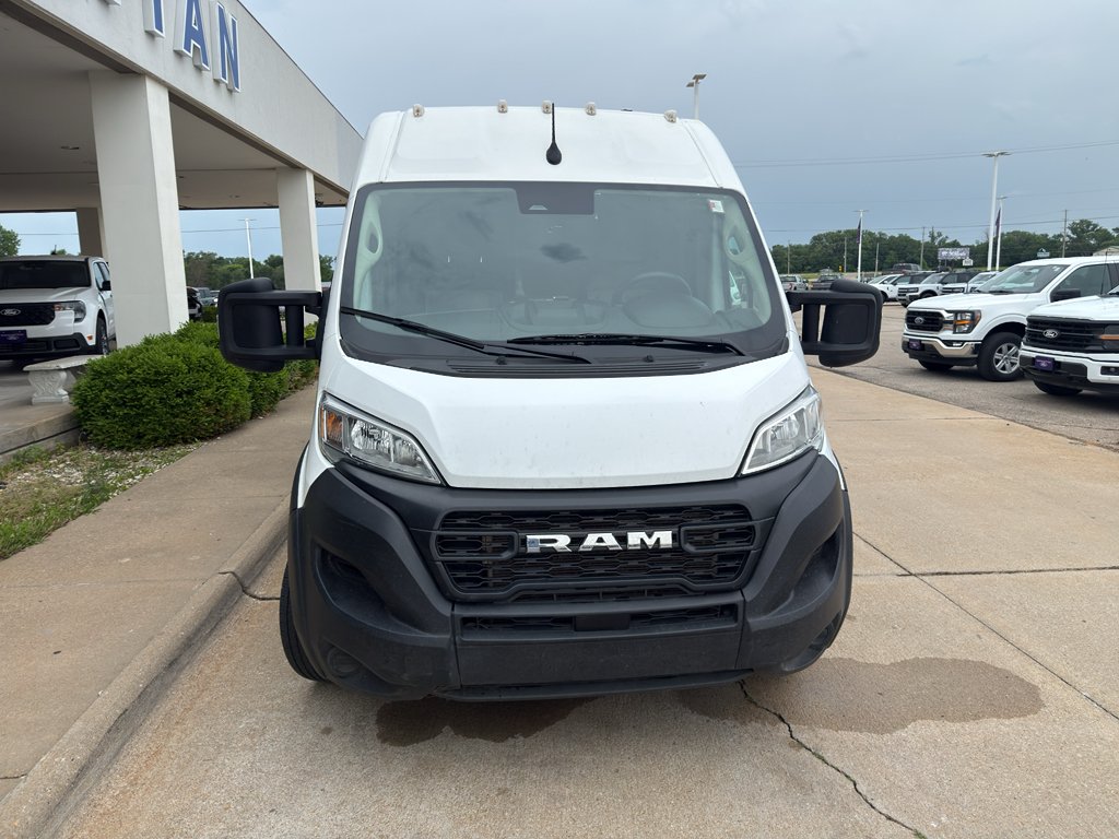 Used 2023 Bright White Clearcoat Ram High Roof 159WB image 3