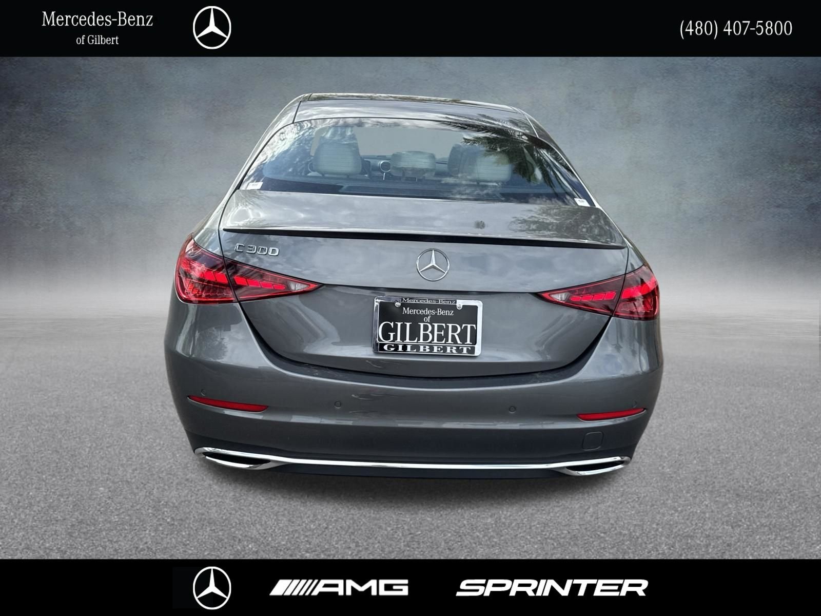 New 2026 Selenite Grey Metallic Mercedes-Benz C 300 image 5