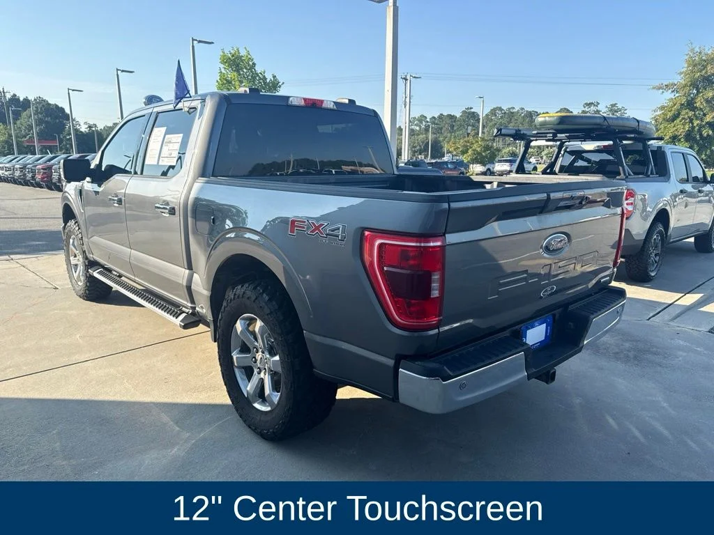 Used 2022 Carbonized Gray Metallic Ford XLT image 4