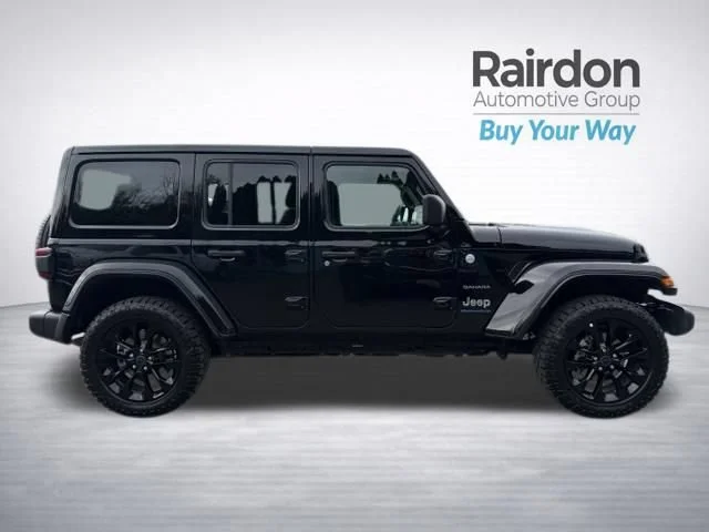 Used 2024 Black Clearcoat Jeep Sahara 4xe image 8