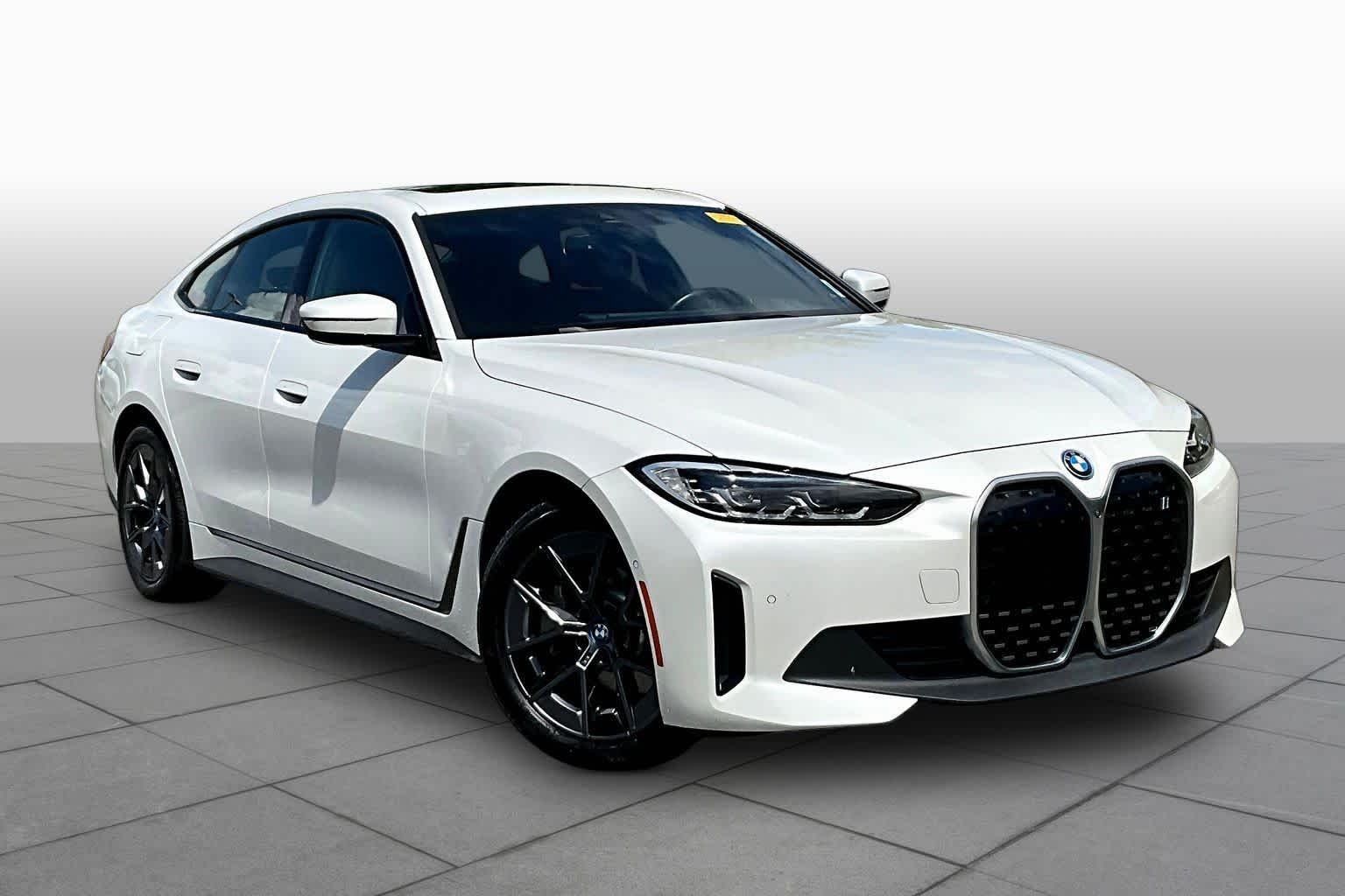 Certified 2023 BMW i4 35 with VIN WBY43AW07PFR16301 for sale in Houston, TX