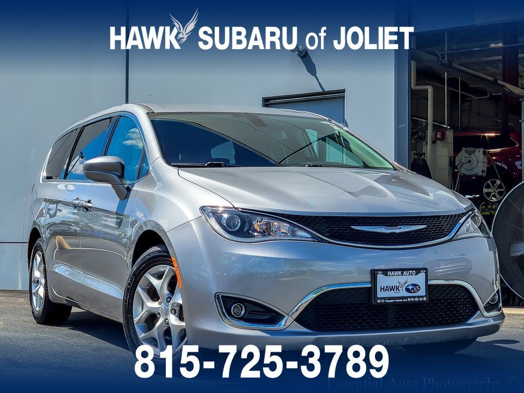 Used 2018 Billet Silver Metallic Clearcoat Chrysler Touring Plus image 1