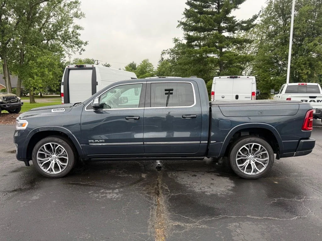 New 2026 Forged Blue Metallic Exterior Paint RAM Tungsten image 7