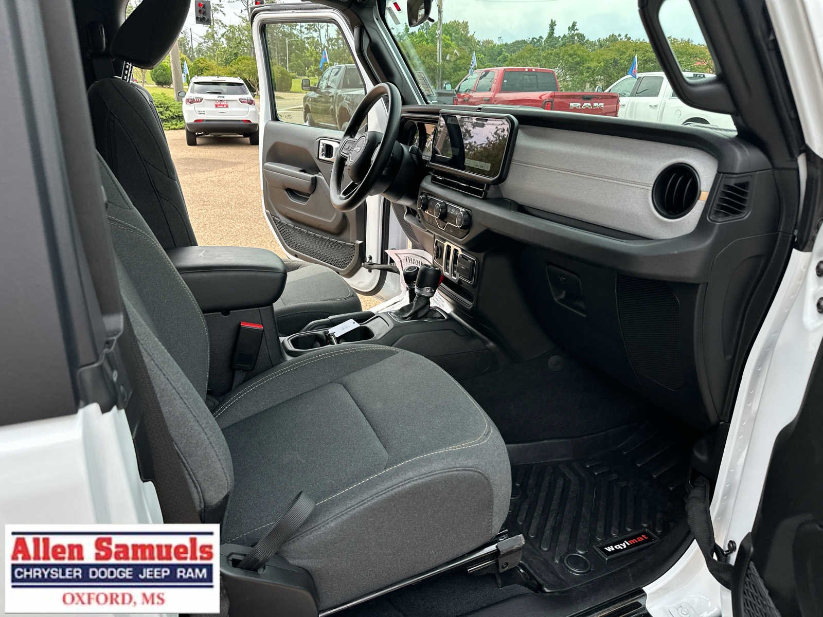 Certified Used 2025 Bright White Clearcoat Jeep Sport image 36