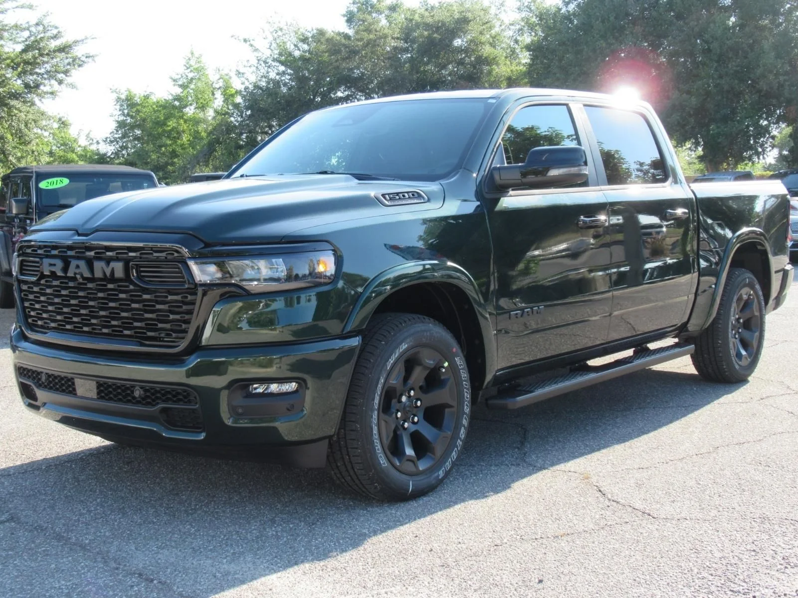 New 2026 Serrano Green Metallic RAM Big Horn/Lone Star image 3