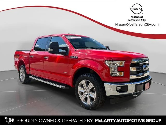 Used 2017 Red Ford Lariat image 1