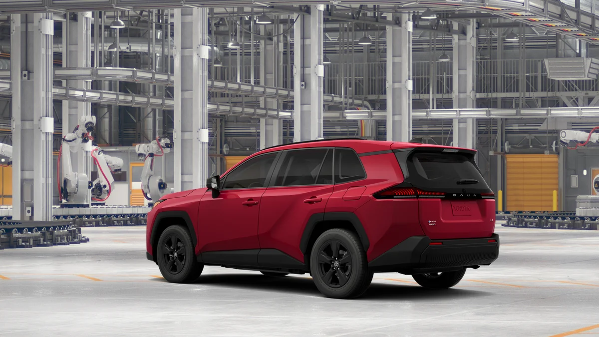 New 2026 Ruby Flare Pearl Toyota LE image 6