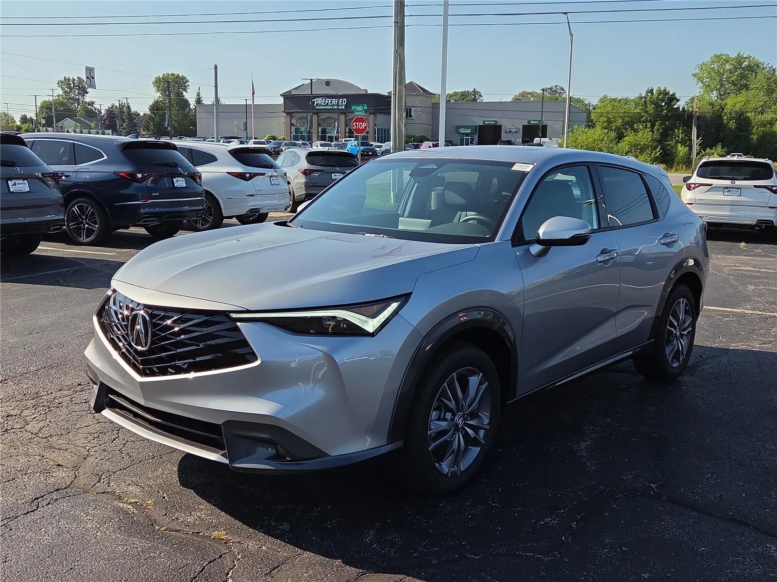 New 2026 Solar Silver Metallic Acura BASE image 2