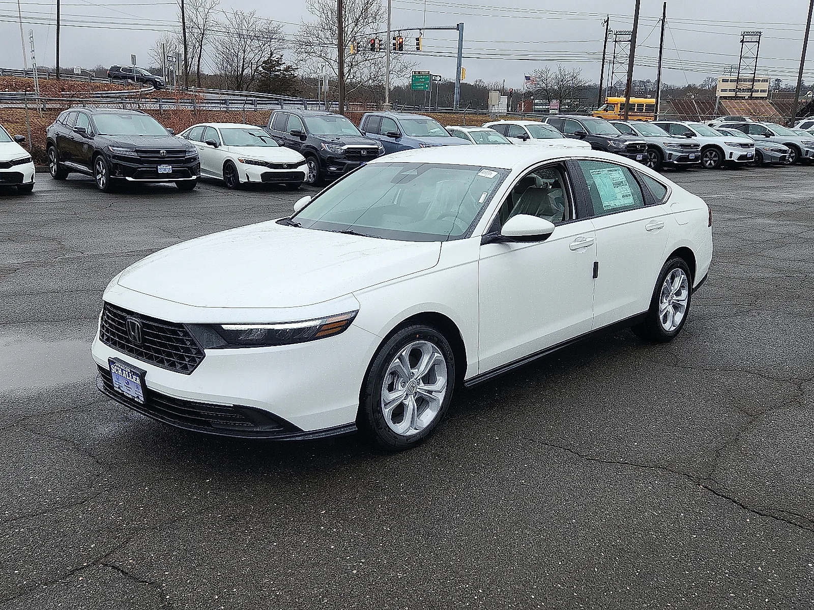 New 2026 Platinum White Pearl Honda LX image 2