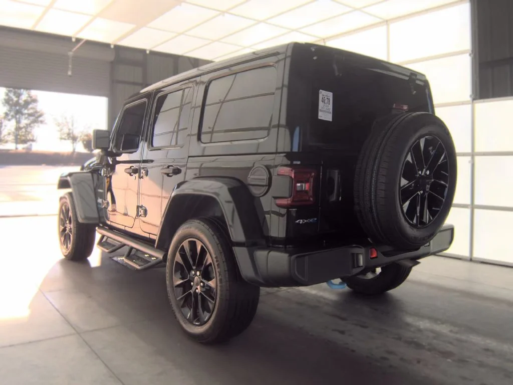 Used 2024 Black Jeep Sahara 4xe image 4