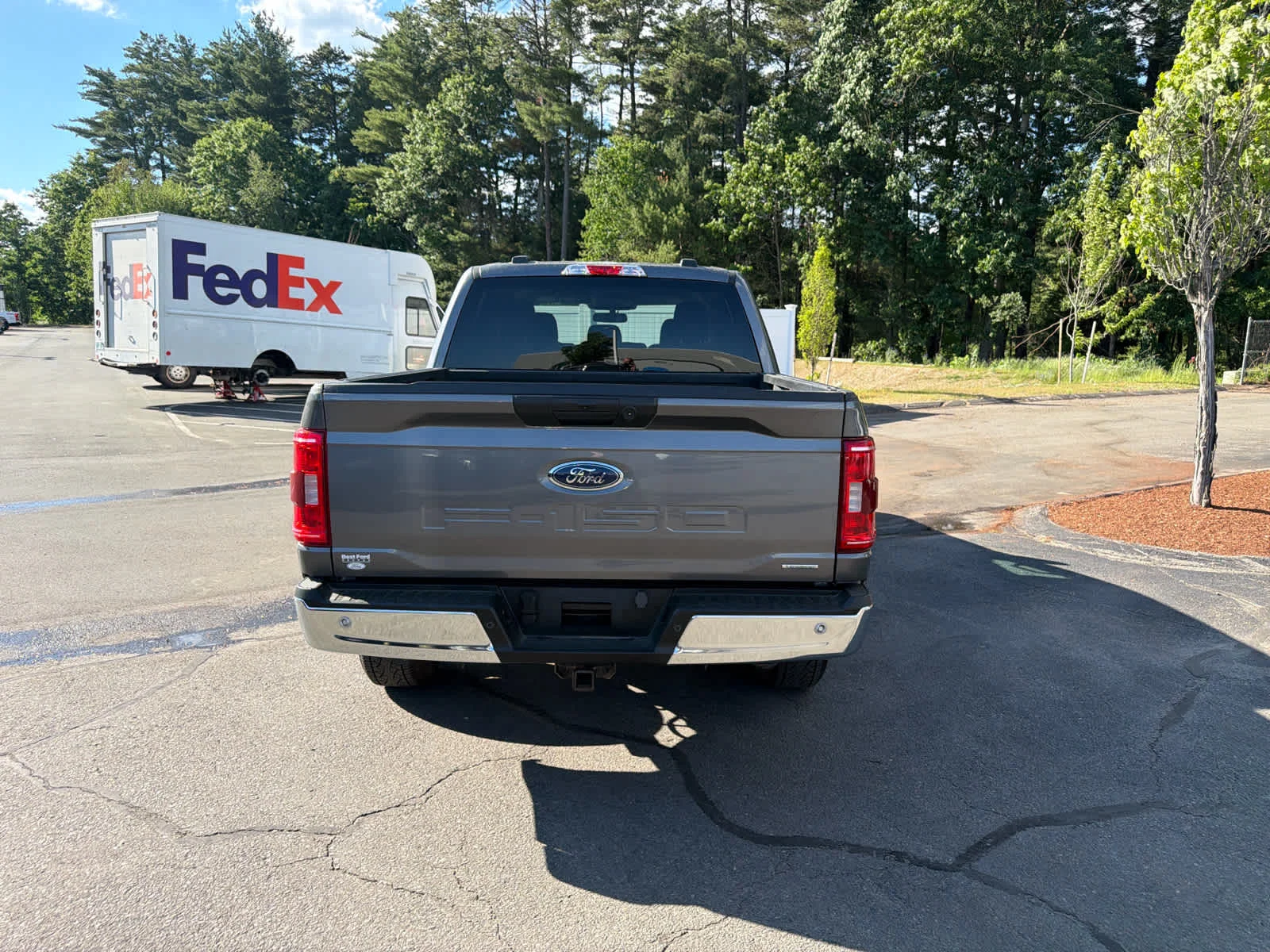 Used 2023 Carbonized Gray Metallic Ford XLT image 11