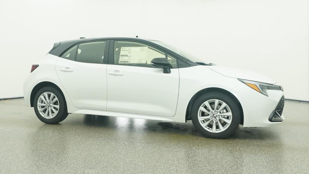 New 2027 Wind Chill Pearl with Black roof Toyota SE image 11