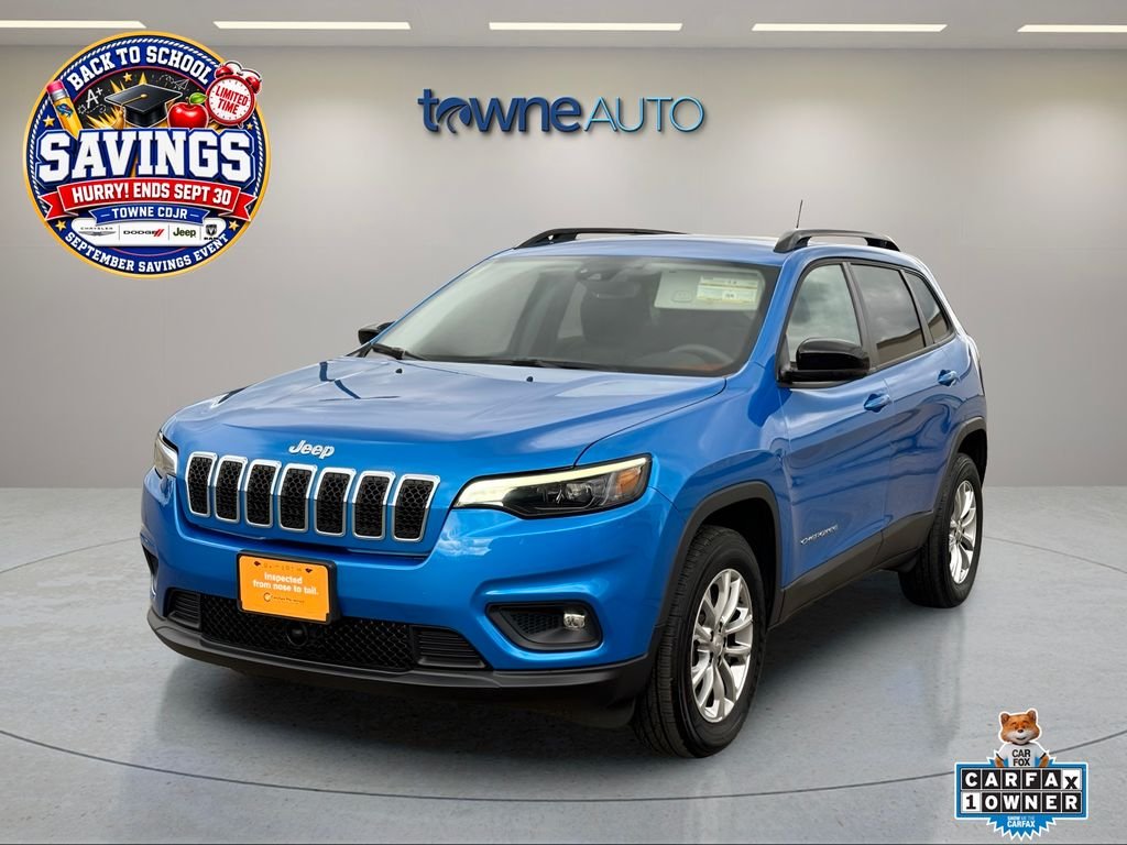 Used 2022 Blue Jeep Latitude Lux image 1