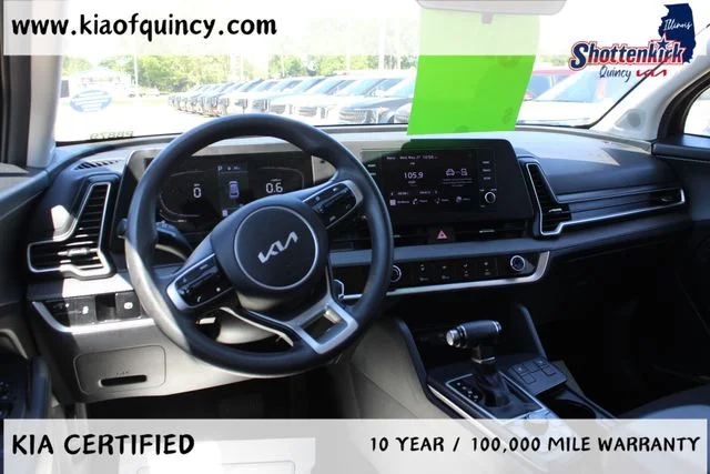 Certified Used 2024 Black Kia LX image 8