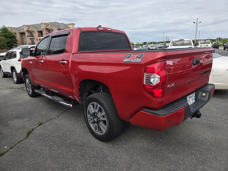 Used 2020 Barcelona Red Metallic TOYOTA PLATINUM image 8