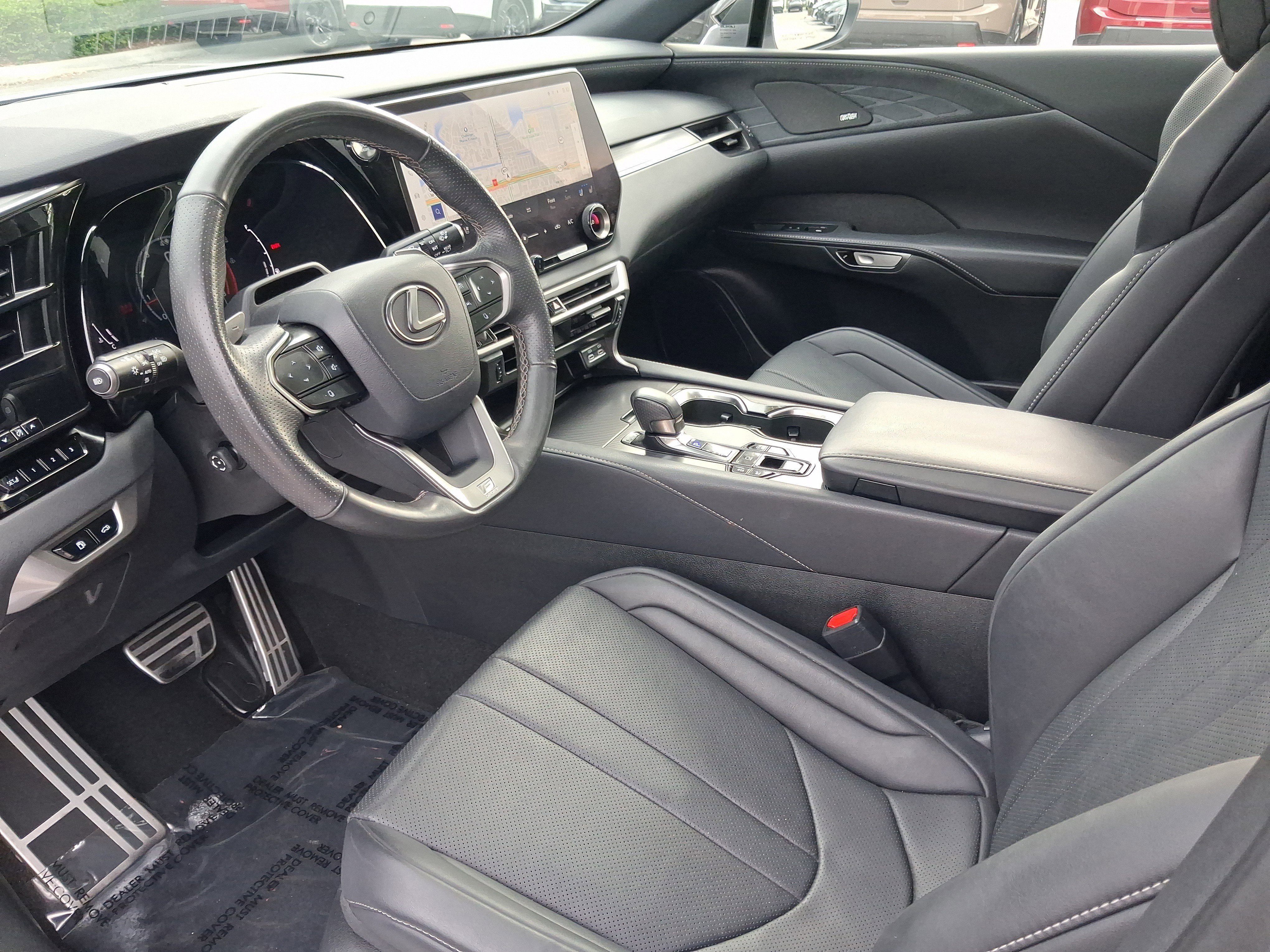 Used 2024 White Lexus 350 F Sport Handling image 13