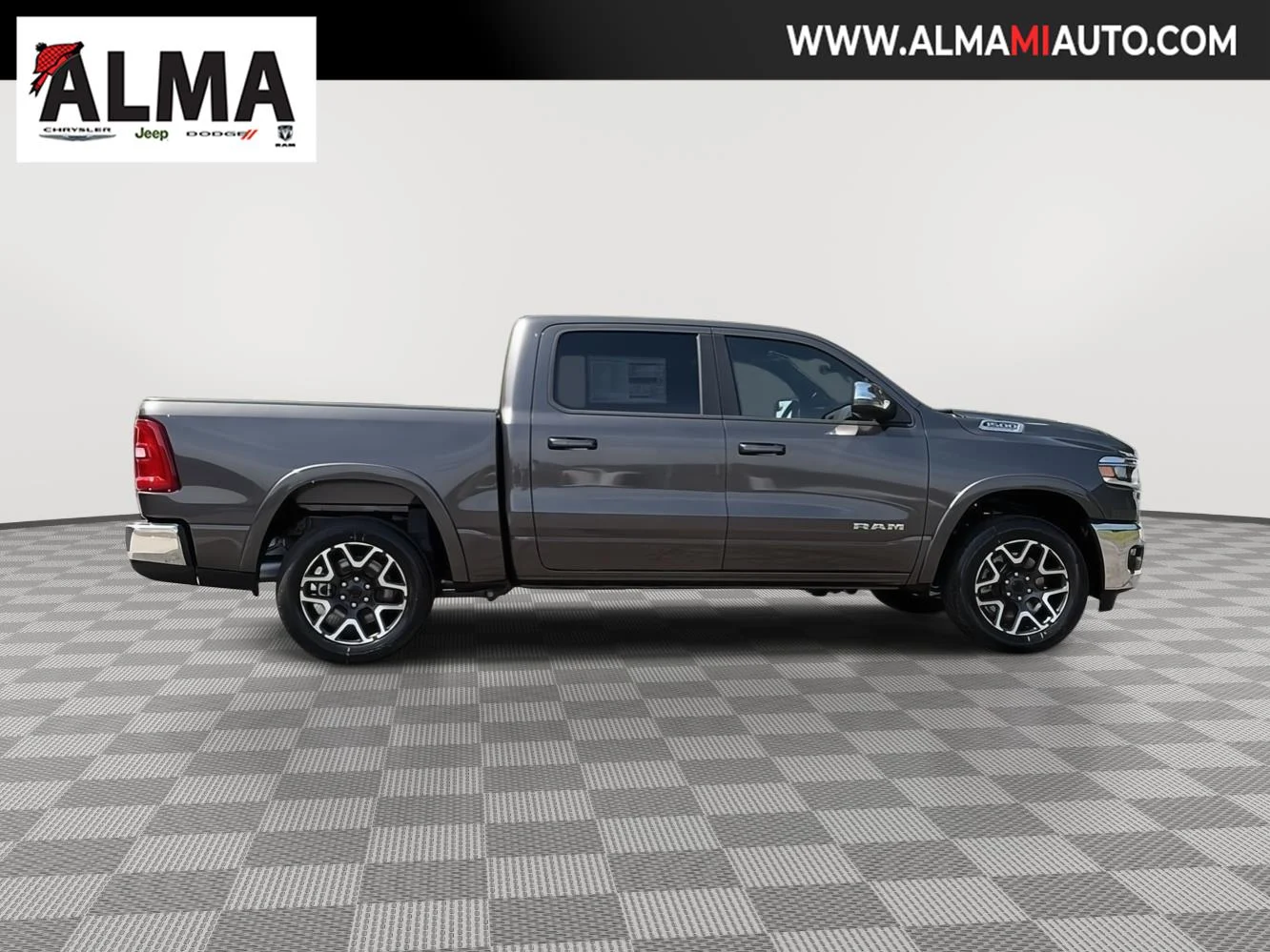 New 2026 Granite Crystal Metallic Clear-Coat Exterior Paint RAM Laramie image 2