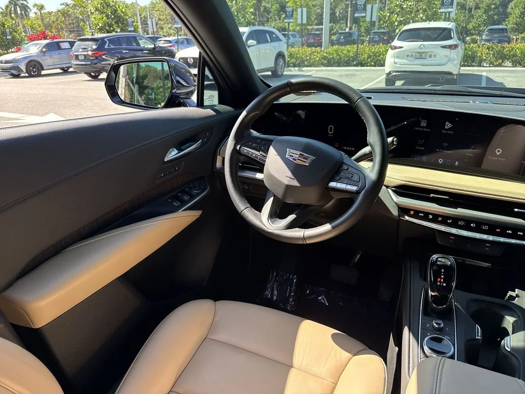 Used 2024 Stellar Black Metallic Cadillac Premium Luxury image 21