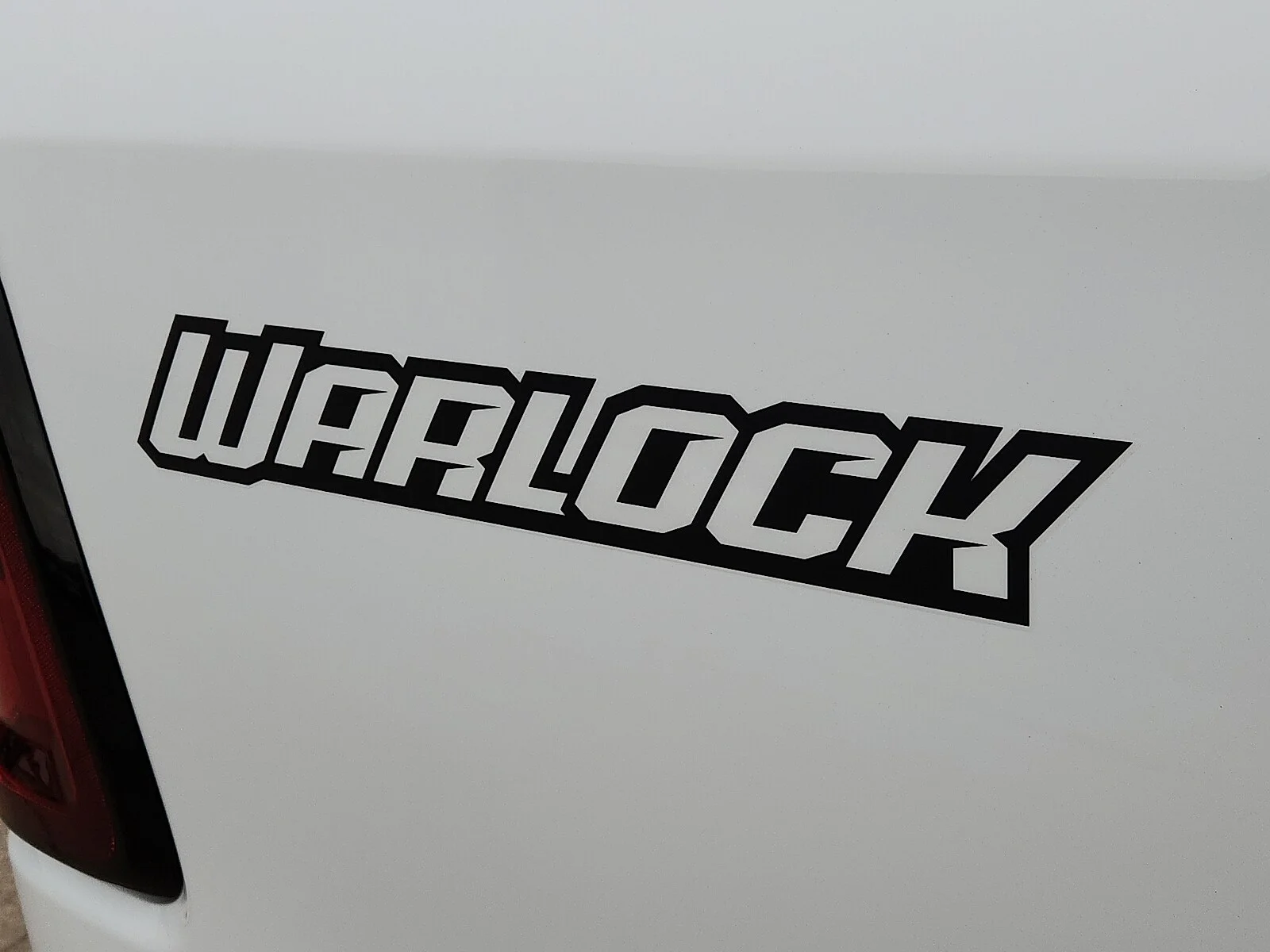 New 2026 Bright White Clear-Coat  Paint Ram WARLOCK CREW CAB 4X4 5