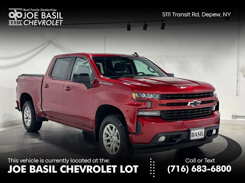 Used 2022 Cherry Red Tintcoat Chevrolet RST image 1