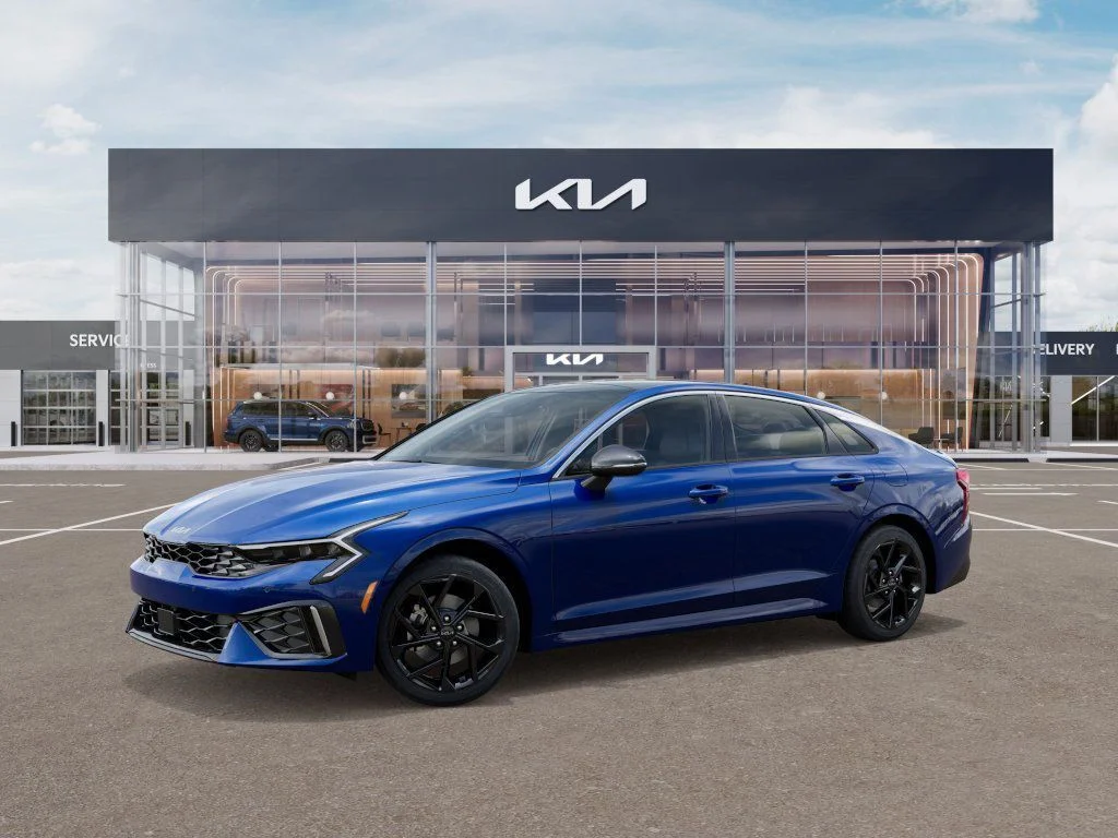 Certified Used 2025 Blue Kia GT-Line Turbo image 3
