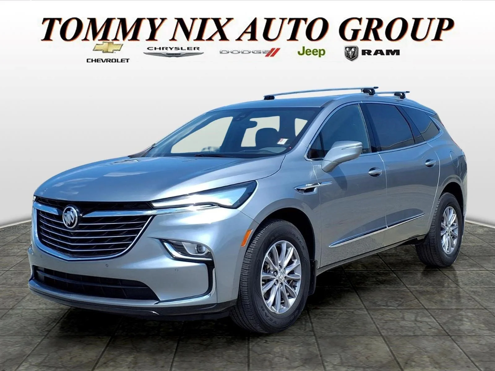 Used 2023 Moonstone Gray Metallic Buick Premium image 1