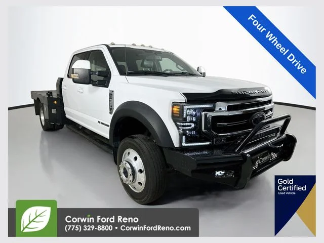 Used 2022 Oxford White Ford Lariat image 1