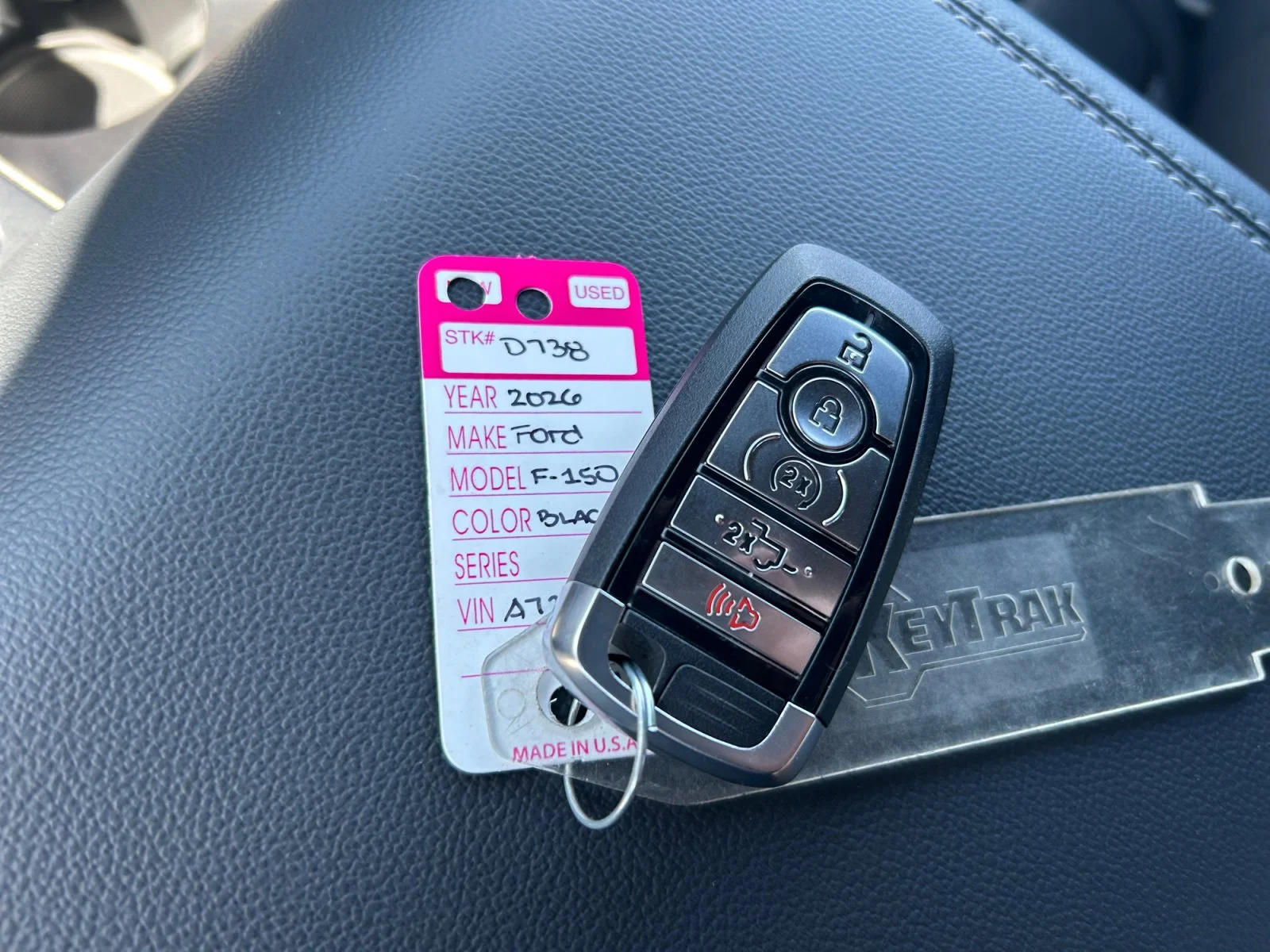 New 2026 Agate Black Metallic Ford Lariat image 25