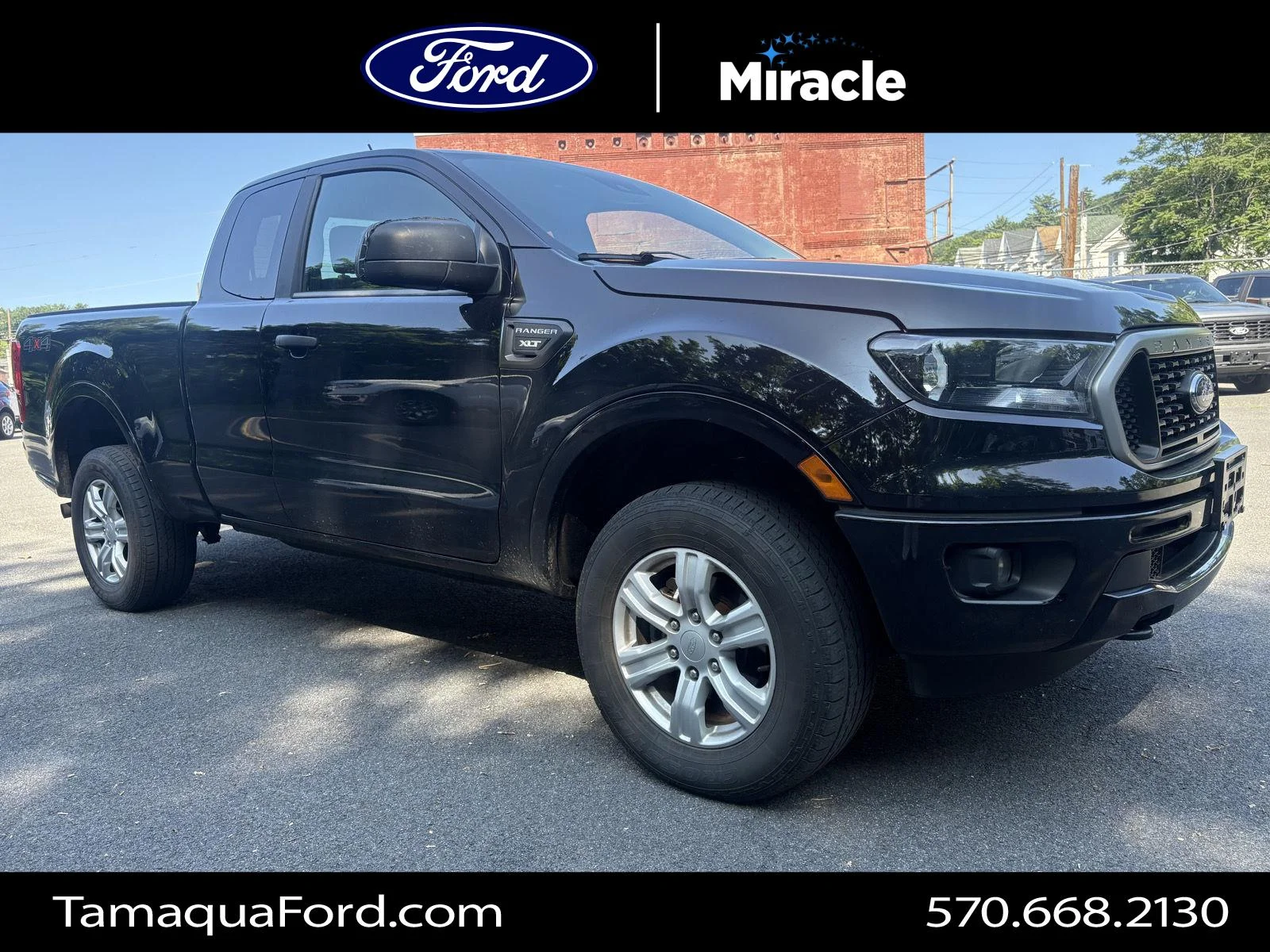 Used 2020 Shadow Black Ford XLT image 1