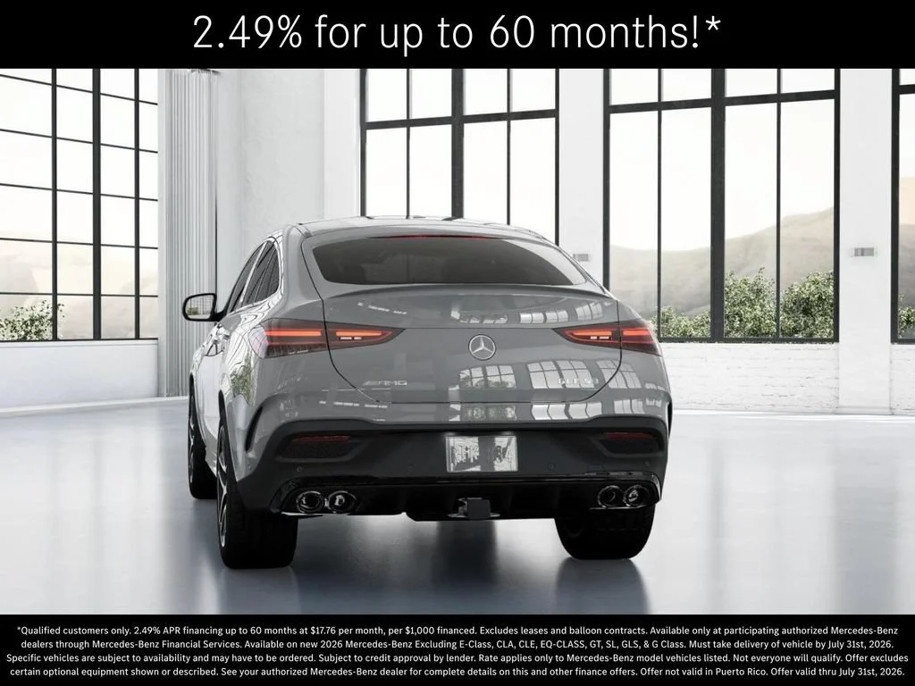 New 2026 MANUFAKTUR Alpine Grey Mercedes-Benz AMG® GLE 53 4MATIC+ Coupe image 68