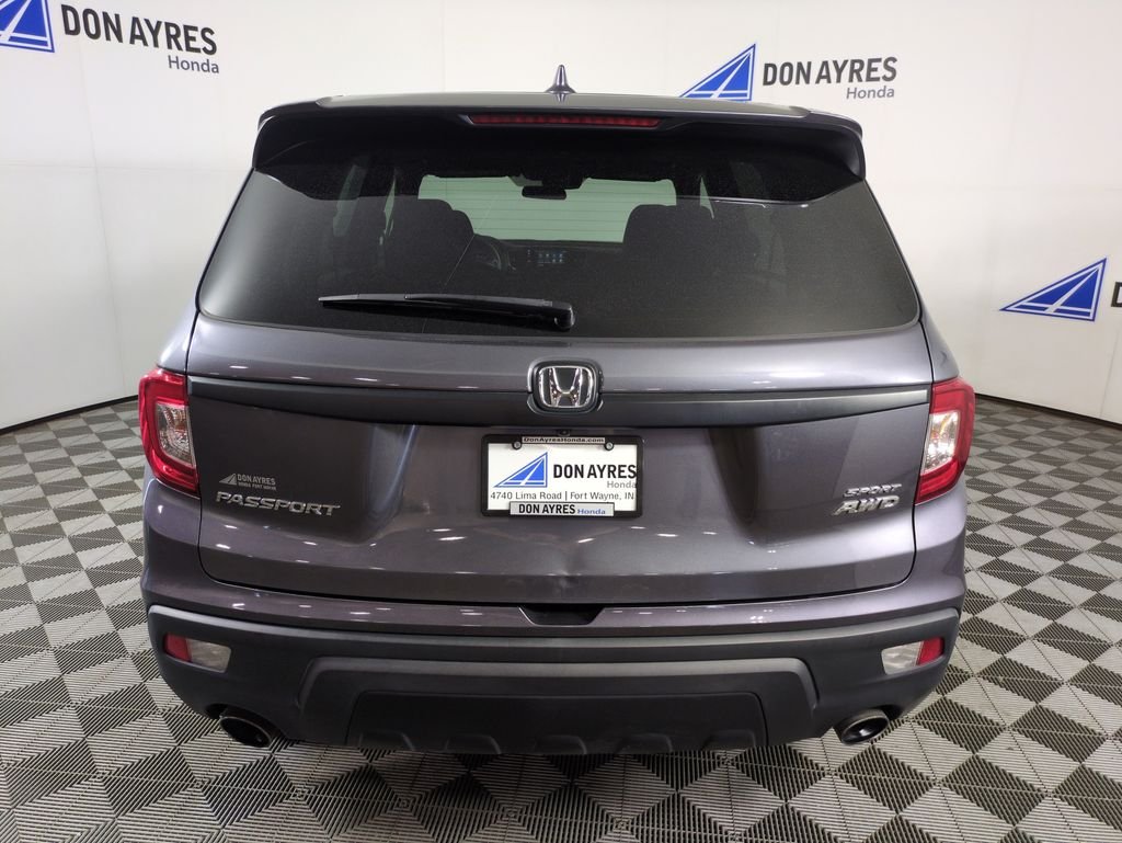 Used 2021 Modern Steel Metallic Honda Sport image 4