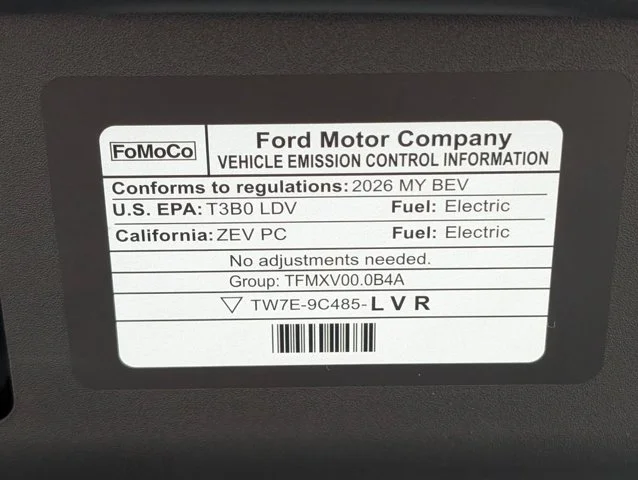 New 2026 Shadow Black Ford Premium image 56