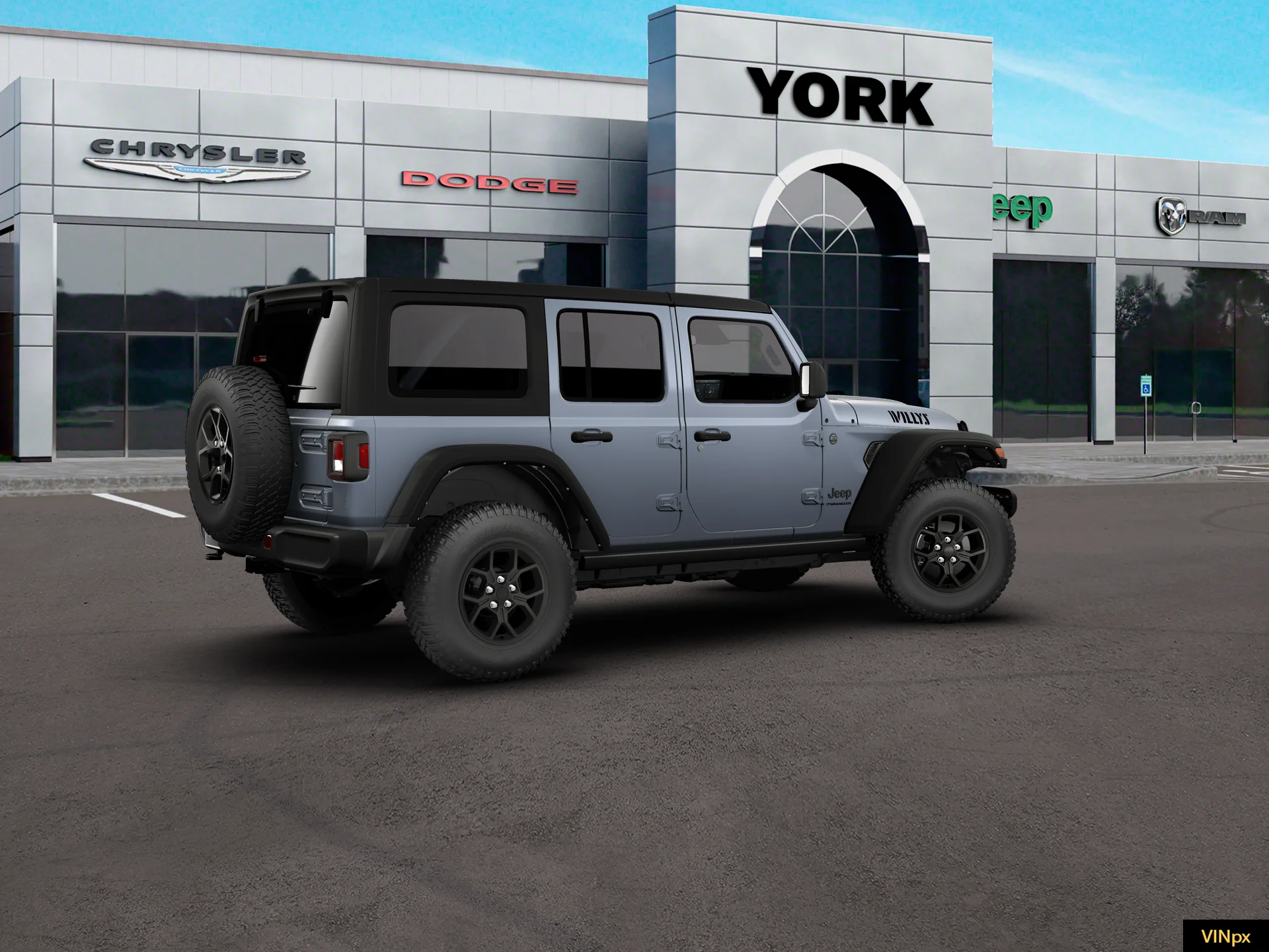 New 2026 Anvil Clearcoat Jeep Willys image 8