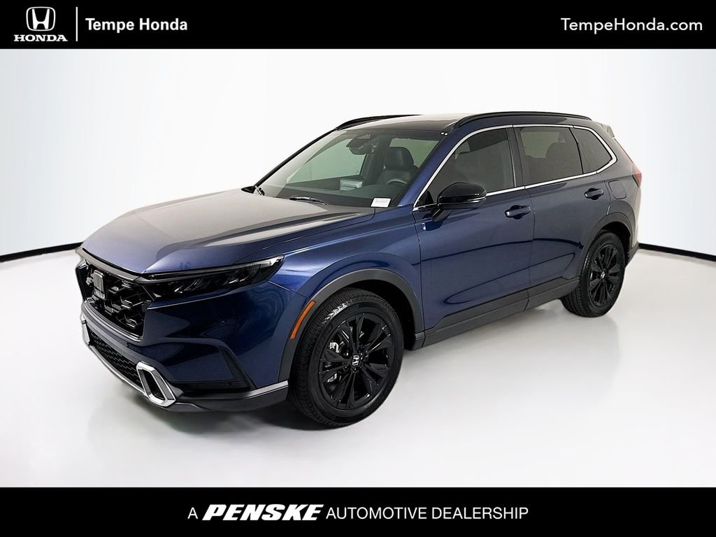 Certified Used 2024 Canyon River Blue Metallic Honda Sport Touring image 1