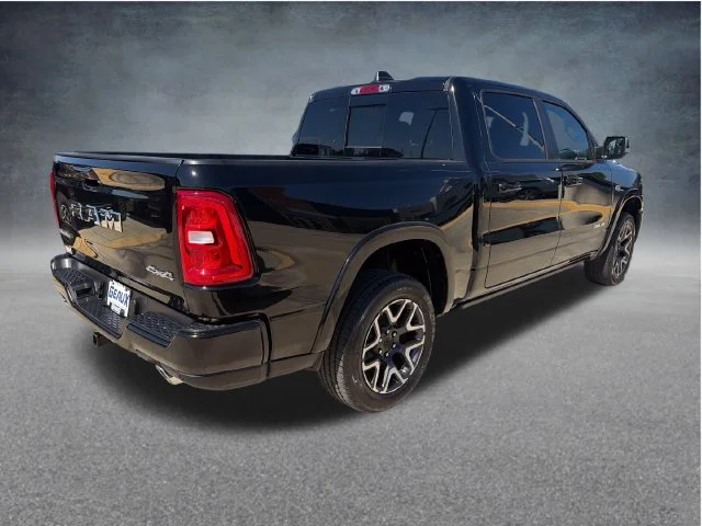 New 2027 Diamond Black Crystal Pearl-Coat Exterior Paint RAM Laramie image 7