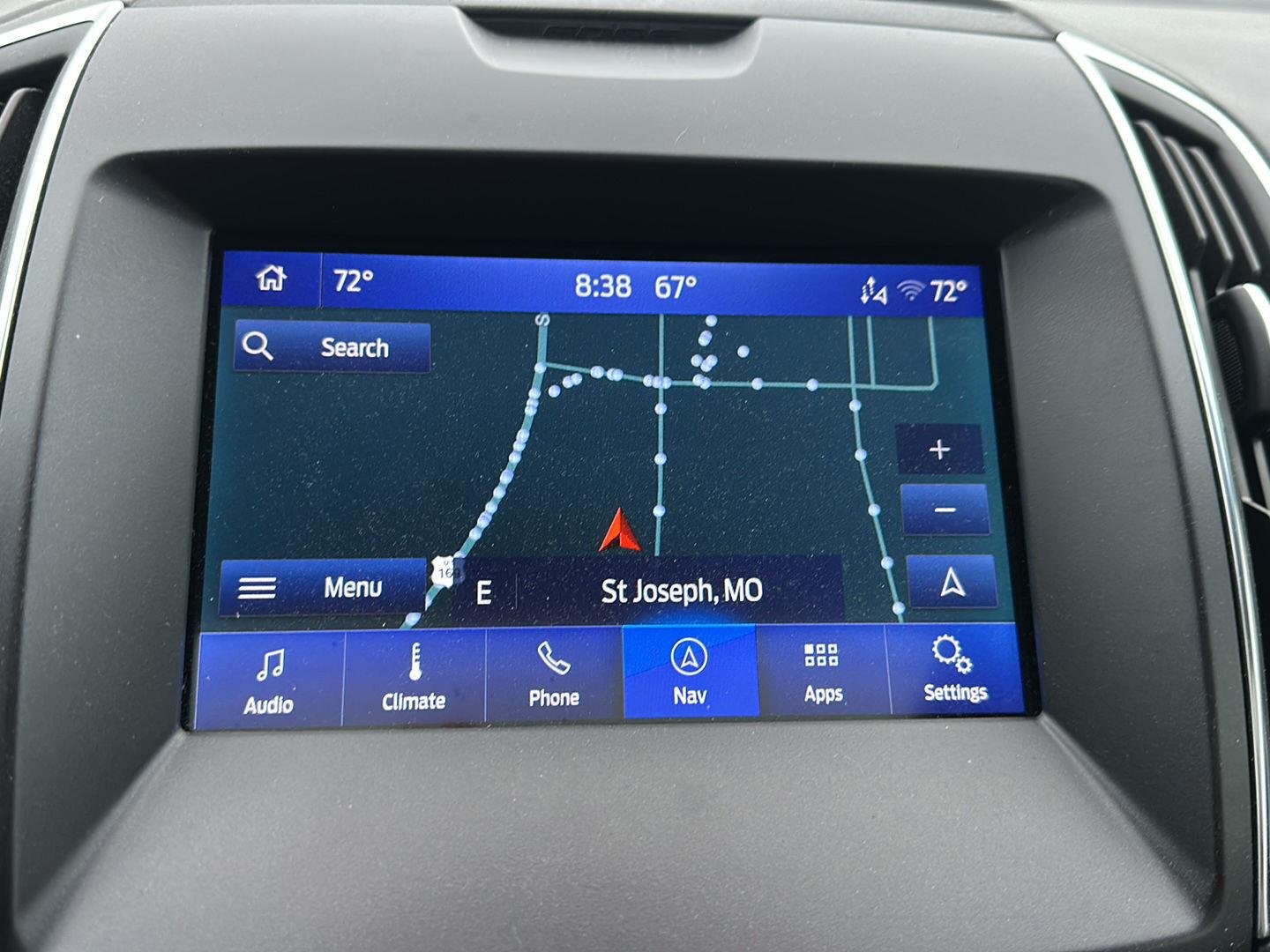 Used 2020 Magnetic Metallic Ford ST image 13